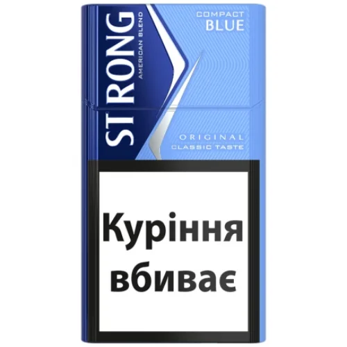 Цигарки Strong Compact Blue, 20 шт.