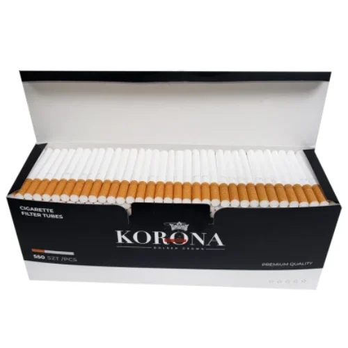 Елітні сигаретні гільзи KORONA 550 штук